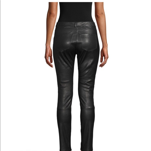 Nicole Miller Leather Pant - Picture 5 of 11